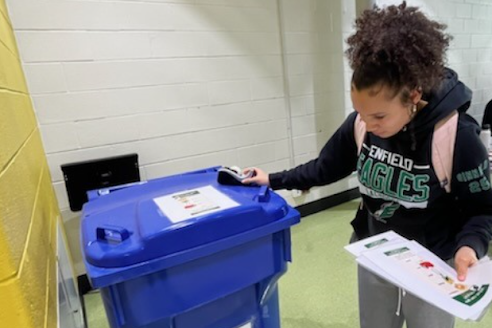 Shades of Becoming Green: The Expansion of Enfield High School's Compositing and Recycling Program
