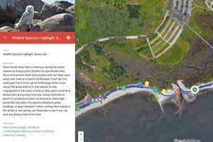 Google Maps Meets Nature: Mapping the Silver Sands/Walnut Beach Boardwalk in Milford, CT